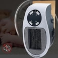 thumbnail image 4 of Electric Mini Heater Fan Heater 500w Portable Plug-in Wall Outlet Home, 4 of 4