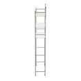thumbnail image 3 of Mainstays 3-Shelf Over-the-Toilet Steel Storage Rack, Satin Nickel, 3 of 15