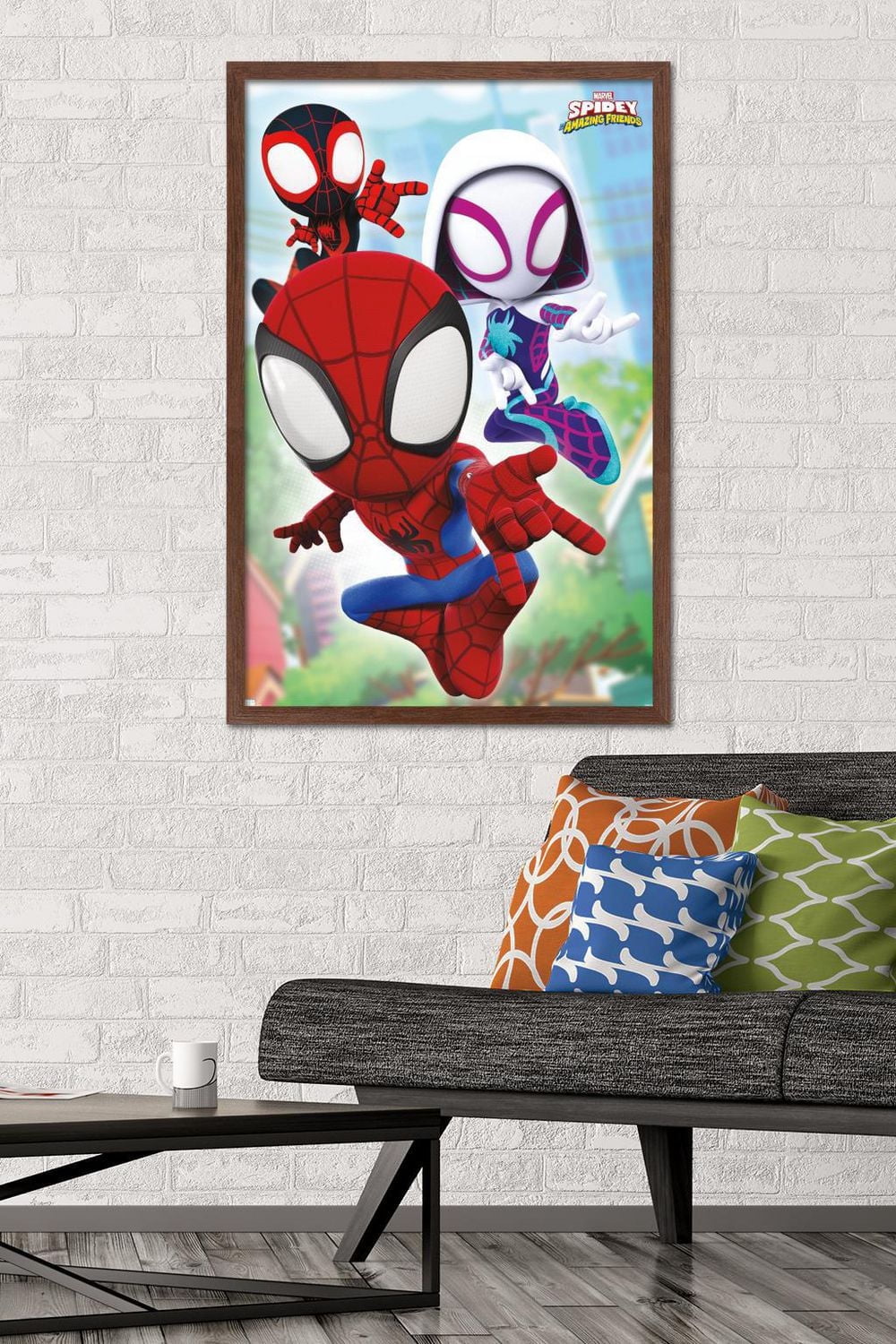Marvel Spidey and His Amazing Friends - Webs Wall Poster, 22.375" x 34"