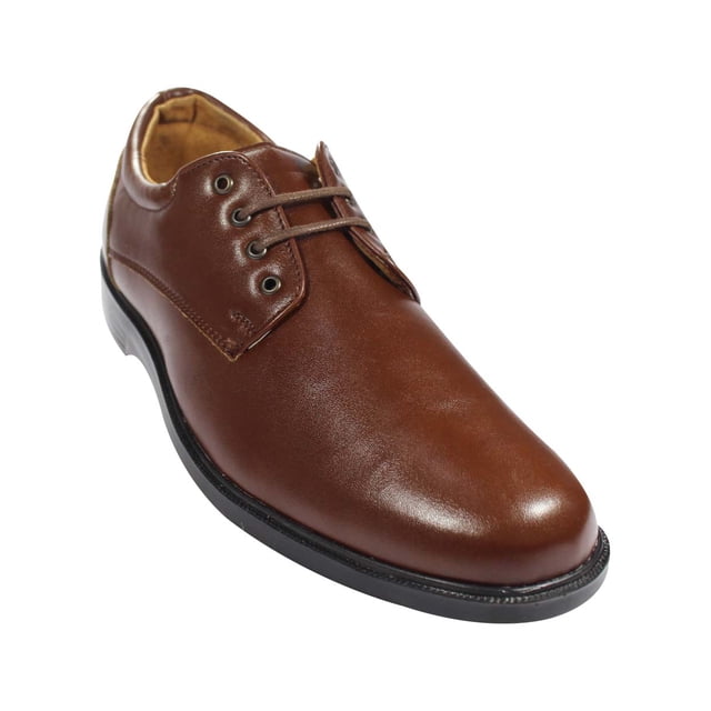 Zapato vestir Leon hombre cafe sintetico 3007 LEON 3007zp