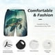thumbnail image 3 of Fotbe Watercolor Turtle5 Traje de Baño para Hombre – Shorts de Natación de Secado Rápido con Forro y Bolsillos-Large, 3 of 6