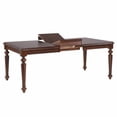 thumbnail image 2 of Andrews 6PC 76-in Rectangle Extending Dining Set w Sideboard Chestnut Brown Wood, 2 of 7