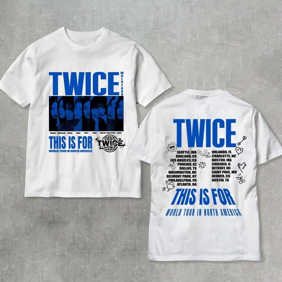 Twice This Is For World Tour Part 2 T-shirt, Four Twice Shirt, Gift For Fan