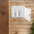 thumbnail image 3 of Small Plastic Mailbox Wall-Mounted Rainproof Weather Resistant Mail Box for Home, 3 of 6
