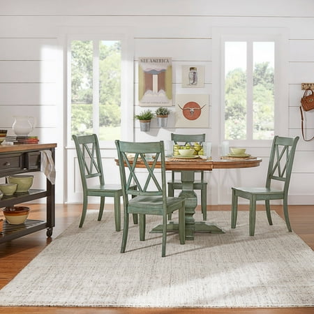 sea dark weston oval chairs dining cross piece table dialog displays option button additional opens zoom