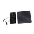 thumbnail image 1 of Ventilador Fotovoltaico, Estructura Metálica de 3000 RPM de Velocidad Ventilador de panel Uso Versá Versátil Instalacia 20W 18V Para Invernadero Ácicos de Cobertizo, 1 of 7