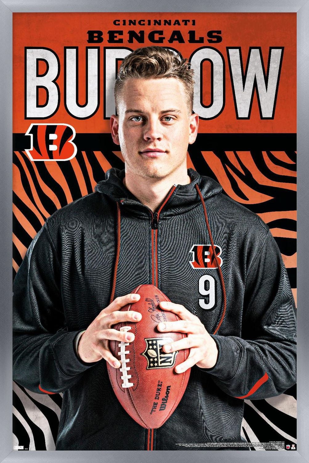 NFL Cincinnati Bengals - Joe Burrow Pose 20 Wall Poster