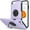 01-Purple, variant on for iPhone SE 2022, iPhone SE 2020, iPhone 7 Case, iPhone 8 Case Ring Holder Stand Magnetic Kickstand, Plating Rose Gold Soft TPU Bumper Camera Protection Shockproof Phone Cases-Midnight Green