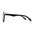 thumbnail image 3 of Cat Eye Sunglasses For Women And Men Oval Resin Lens Fashion Eyewear Bright Black Frame Unisex Use Retro Style, 3 of 4