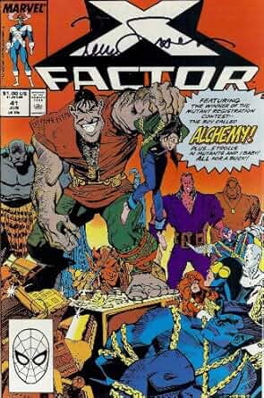 X-Factor #41 VF Signed by Louise Simonson
