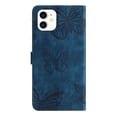 thumbnail image 2 of Compatible avec iPhone 11 Étui Papillon Embossée avec Portefeuille et Support, 2 of 5