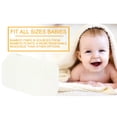 thumbnail image 2 of Wegreeco Reusable Soft 4 Layers 12 Pack Bamboo Charcoal Inserts for Baby Cloth Diaper,High Absorbing Washable Liners, 2 of 7
