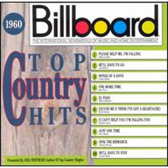 Pre-Owned Billboard Top Country Hits: 1960 (CD 0081227068127) by Various Artists
