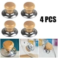 thumbnail image 6 of 4Pcs Kitchen Cooking Pot Pan Lids Knob Lifting Handle Black Replacement Knob Lifting Handle Saucepan Lid Cookware Parts, 6 of 8