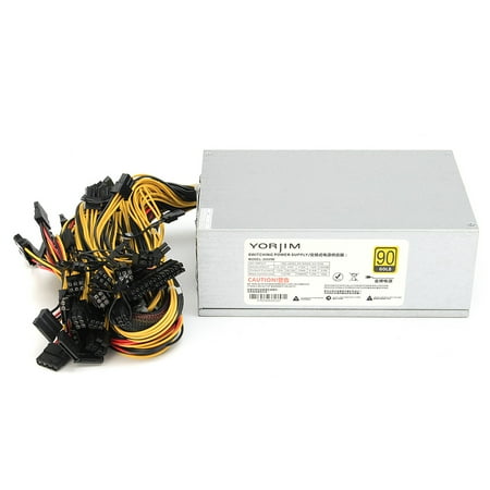 8 CPU Peak 2200W Mining Machine Power Supply For Antminer ...