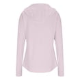 thumbnail image 4 of Garbnen M-4XL Sun Protection Jacket Women Long Sleeve Zip Up Hoodie Womens with Pockets Summer Camping Outdoor Sunshirt Women with Thumb Holes M, 4 of 5