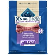 54 oz (2 x 27 oz) Blue Buffalo Wheat-Free Daily Dental Bones Large
