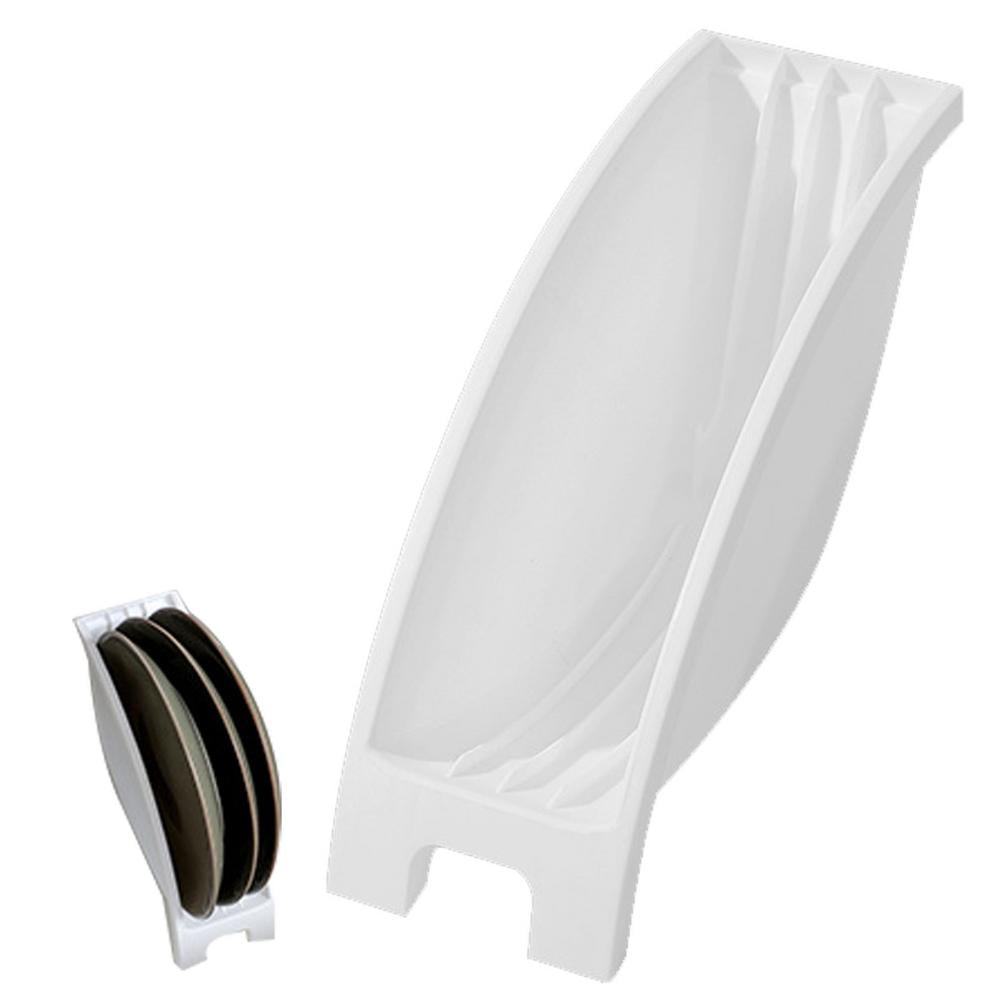 Ksruee Dinner Plate Holder Upright Dish Drying Racks For Kitchen