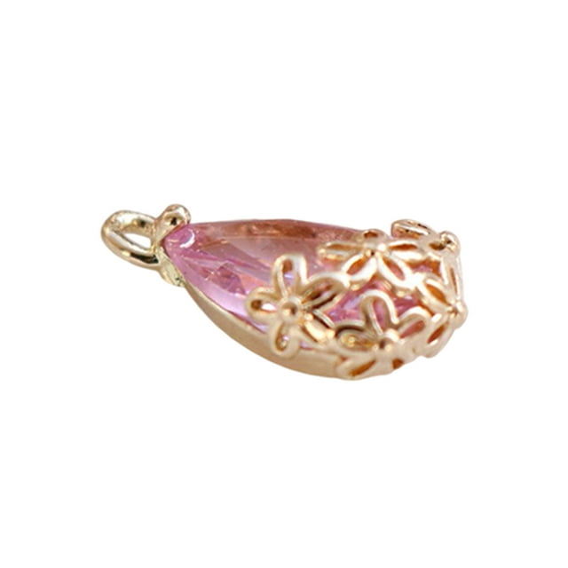 Collar colgante artesanía Qarigey rosa joyería hacer encontrar arte moda artesano