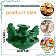 thumbnail image 4 of 3 Tier Plastic Easter Deviled Egg Platter 14 Hole Deviled Egg Tray Container, Deviled Eggs Holder Tower for Easter Party Food Container for Kitchen Countertop Microwave Dishwasher Freezer, 4 of 10
