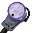 thumbnail image 3 of Parkworld 691845C Power Adapter cord 4-Prong Generator 30A Locking L14-30P Male to RV 50 AMP 14-50R Female with Handle (25FT), 3 of 3