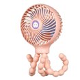 thumbnail image 3 of Mini ventilador eléctrico con soporte Verano Mano Ventilador eléctrico portátil plegable con trípode, rosa Monstrate HA7098-02B, 3 of 6