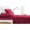thumbnail image 1 of Milan Collection 1000 Thread Count 100% Cotton 4 PC Sheet Set (Queen, Burgundy), 1 of 1