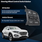 Unique Bargains Steering Wheel Cruise Control Switch Button Right Side for Hyundai Tucson 2016-2018 Replace No.96720-D32004X/96720-D3200