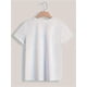 thumbnail image 2 of Jesus Dropped The Changes Print Crew Neck T-Shirt, Casual Short Sleeve T-Shirt For Spring & Summer, Women's Clothing, 2 of 6