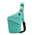 thumbnail image 2 of ZenCart Anti Theft Travel Bag Slim Sling Bag Large Capacity Zipper Closure Adjustable Crossbody Travel Bag for Women Men, 2 of 8
