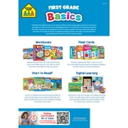 School Zone First Grade Basics 96-Page Workbook