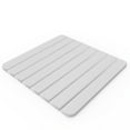 thumbnail image 3 of Contemporary 16x12" Natural White Diatomaceous Stone Small Bathroom Mat, 3 of 5