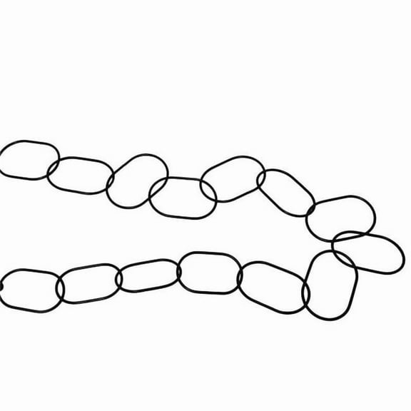Living Accents 7037055 Iron Extender Chain, Black