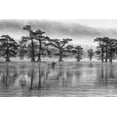 thumbnail image 2 of Chang, Jiangping 14x11 Gold Ornate Wood Framed with Double Matting Museum Art Print Titled - Canoeing, 2 of 4