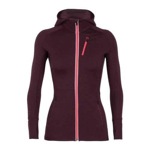Icebreaker Women's Icebreaker Quantum Long Sleeve Zip Hoodie