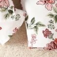 thumbnail image 5 of Durtebeua Toddler Baby Girl Clothes Floral Outfit Ruffle Sleeve Shirt with Headband 3PC Pant Set Fall Winter Clothing for Girl Z02-Pink,9-12 Months, 5 of 7