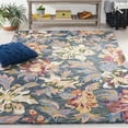 thumbnail image 2 of SAFAVIEH Blossom Fisher Floral Area Rug, Grey/Violet, 8' x 10', 2 of 8
