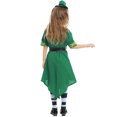 thumbnail image 2 of Halloween Día de San Patricio Disfraz de elfo irlandés Cultura y arte Disfraz de elfo infantil Ropa infantil, 2 of 5