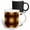 Multicolor, variant on 3drose, Brown, Red, and Yellow Abstract., 15oz Two-tone Yellow Mug