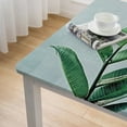 thumbnail image 5 of WYYP Leaf Plant Minimalism Square Tablecloth Waterproof 100% Polyester Fiber 40*40, 5 of 8