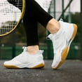 thumbnail image 5 of Breathable Badminton Shoes, Lightweight Mesh Indoor Non-Marking Gum Rubber Badminton Shoes, 5 of 5