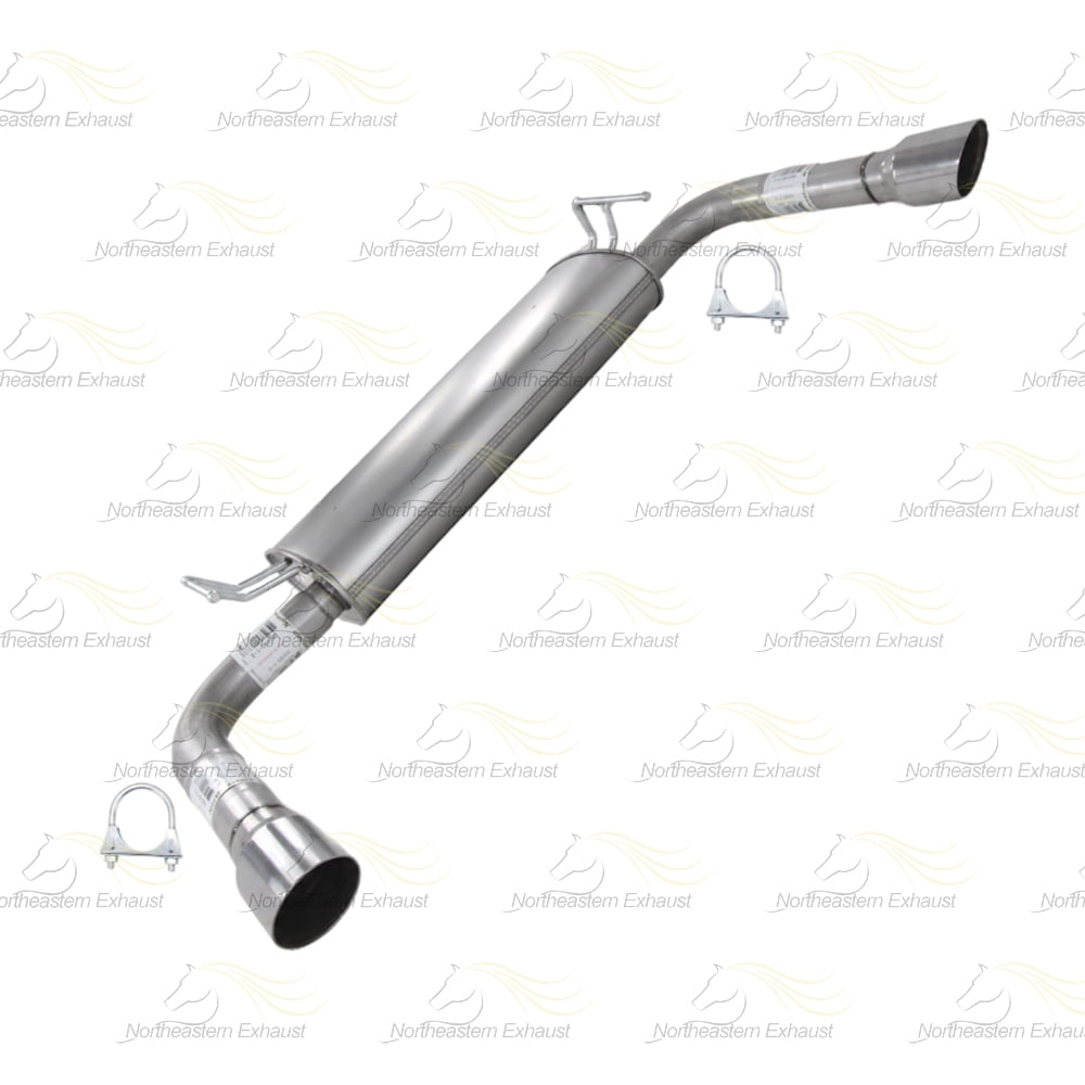 Northeastern Exhaust Muffler Fits 2008-2012 Chevrolet Malibu 3.6L - Direct Fit | Stainless Steel