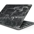 thumbnail image 1 of Design Skinz Smooth Black Marble Full-Body Wrap Scratch Resistant Decal Skin-Kit Compatible with MacBook 13" Pro (A1708), 1 of 5