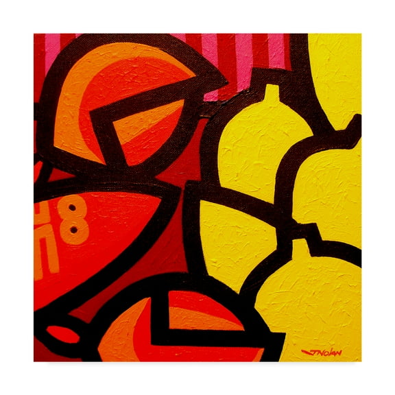 Trademark Fine Art 'Lobster and 5 Lemons' Canvas Art by John Nolan