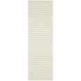 thumbnail image 2 of Safavieh Dhurries Gina Geometric Wool Runner Rug, White, 2'6" x 8', 2 of 10