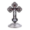 thumbnail image 2 of Paquete de 2 Crucifijos de piezaza con Estatua de Jesús en apariencia de Cruz para Católico, 2 of 9