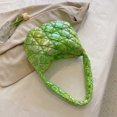 thumbnail image 2 of Para Mujer Acolchada Algodón Acolchado Informal Bolsas para Axilas para Mujer (verde), 2 of 9