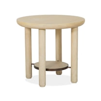 Salt Life Home Sunset Cove Sanibel Brown Round End Table