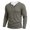 Dark Gray, variant on Long Sleeve Henley Shirts for Men Men's Crew Neck Moisture Wicking Active Athletic Tech Performance T Shirt Light Blue,XXL
