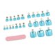 thumbnail image 5 of 24 uñas postizas artificiales para belleza de pies y dedos, ideales para recortar las uñas de los pies en verano. 3, 5 of 9